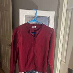 Jon & Anna Rich Burgundy Cardigan